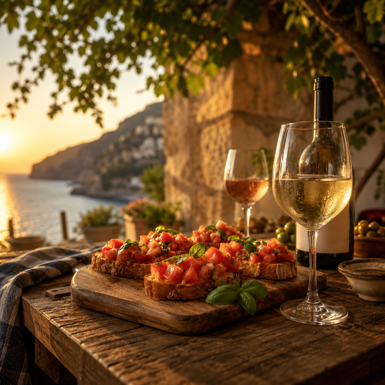 Wein Bruschetta Empfehlung Blogcover BIld A Tavola