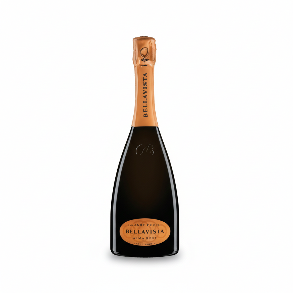 Bellavista Franciacorta Alma Gran Cuvée Brut - eine Flasche italienischer Weißwein