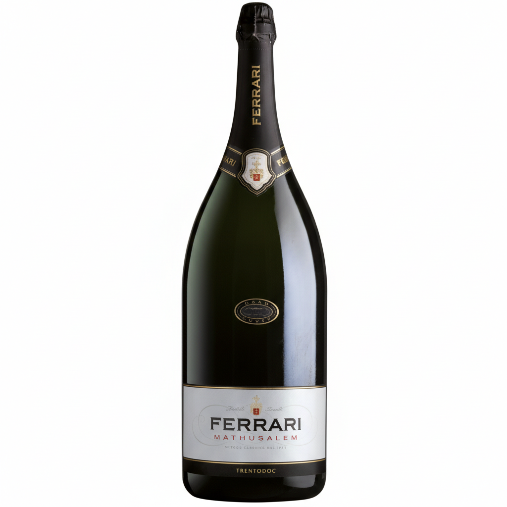 Ferrari Spumante Brut Methusalem (6,0 L) - eine Flasche italienischer Weißwein