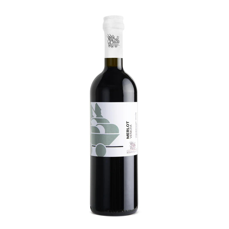 Sessantacampi Merlot Venezia DOC 2024 - eine Flasche italienischer Rotwein