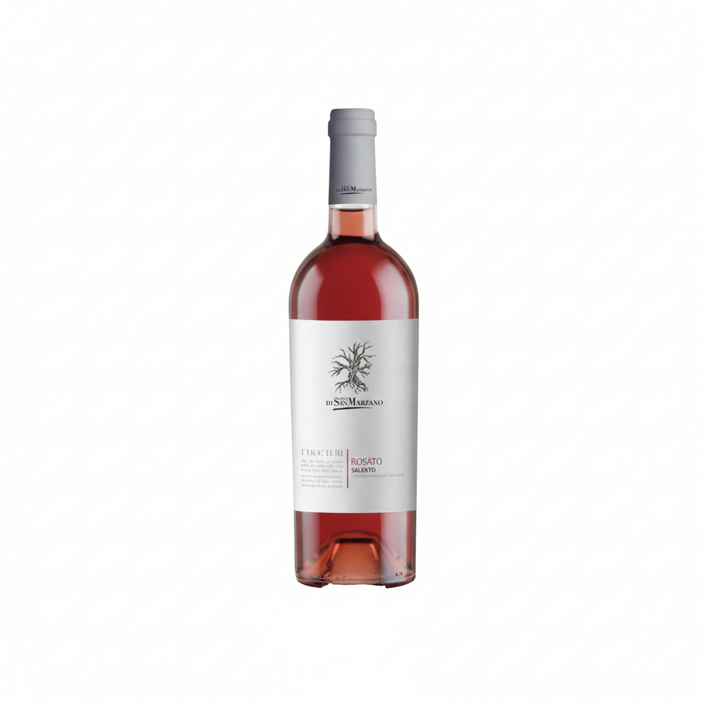 San Marzano Tratturi Salento Rosato - eine Flasche italienischer Rosewein