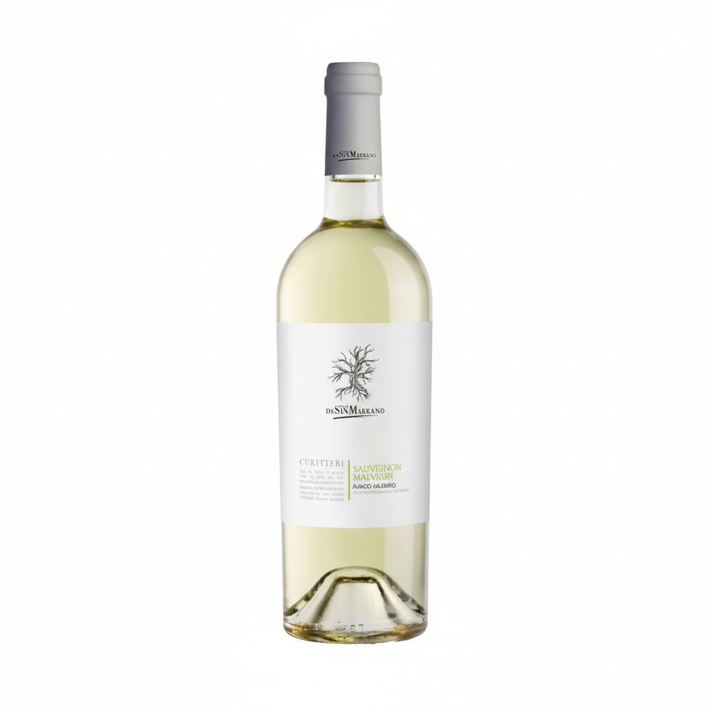 Sauvignon Malvasia IGP Tratturi San Marzano - eine Flasche italienischer Weißwein