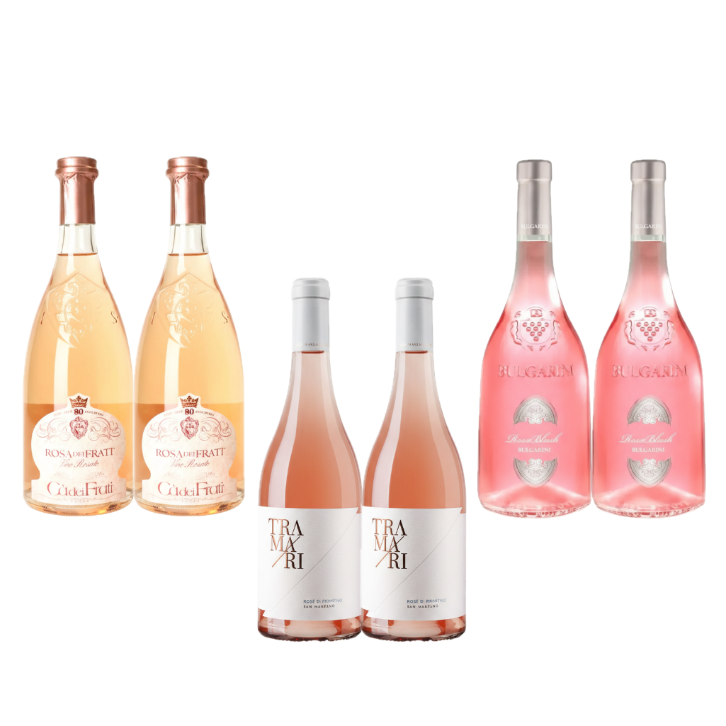 Bild von einem Weinpaket von italienischen Weinen für den Sommer