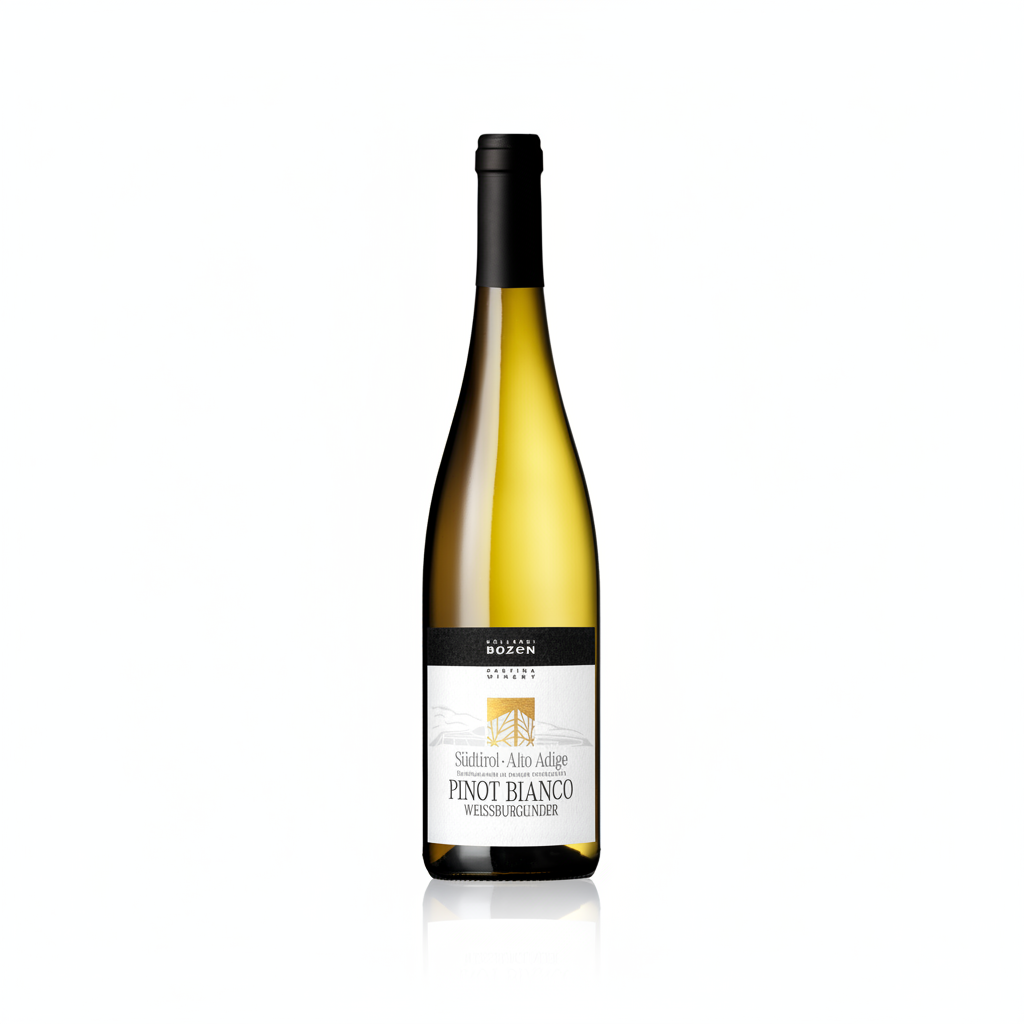 Weißburgunder / Pinot Bianco Südtirol 2024 - eine Flasche italienischer Weißwein