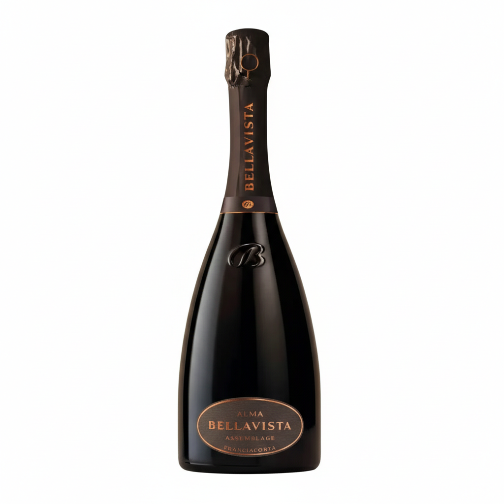 Bellavista Alma Assemblage Extra Brut - eine Flasche italienischer Weißwein