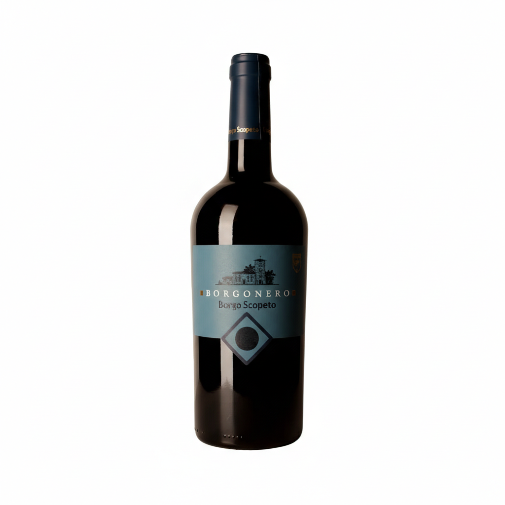 Borgo Scopeto Borgonero IGT - eine Flasche italienischer Rotwein