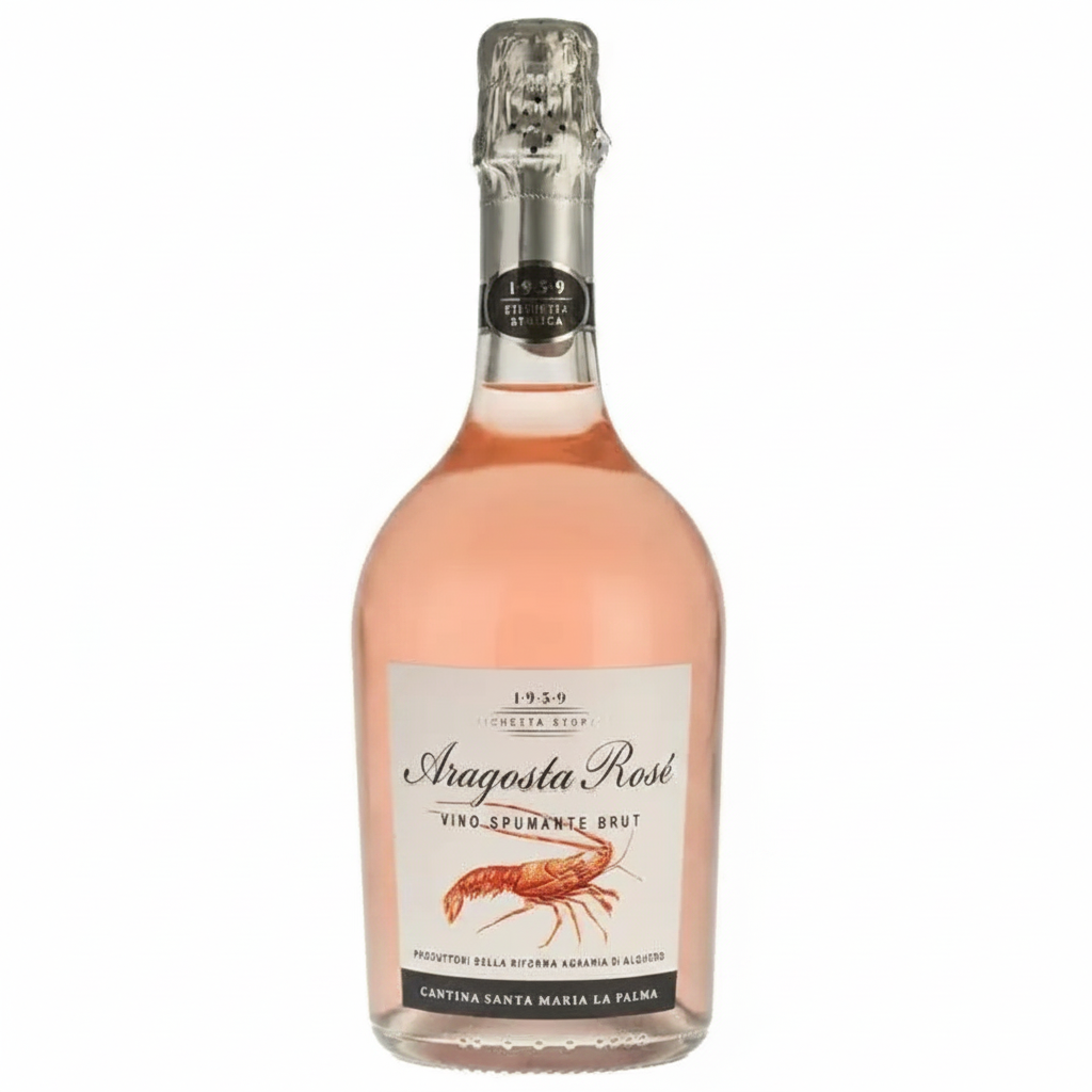 Spumante Aragosta Rosé 0,75 Ltr "S.Maria la Palma"
