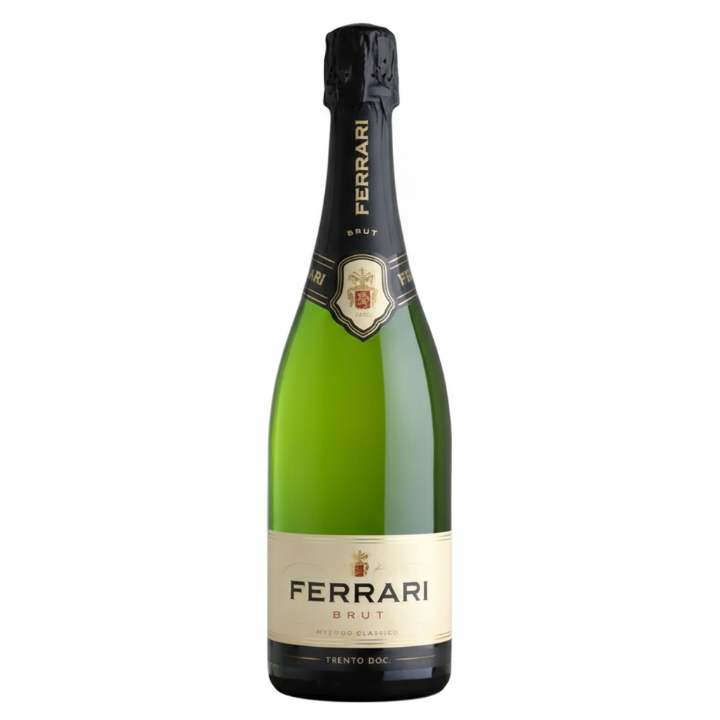 Ferrari Trento Spumante Brut - eine Flasche italienischer Weißwein