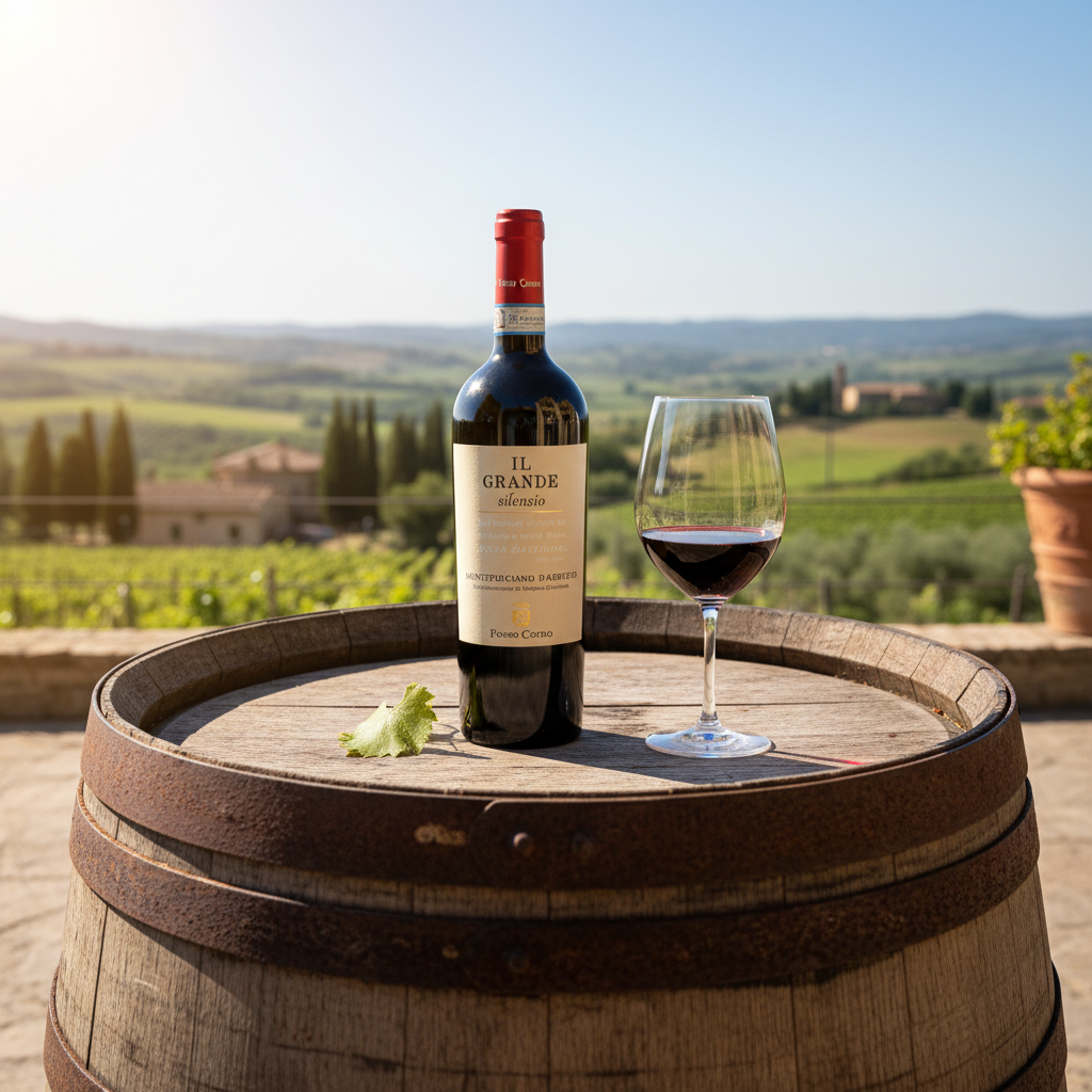 Montepulciano Wein