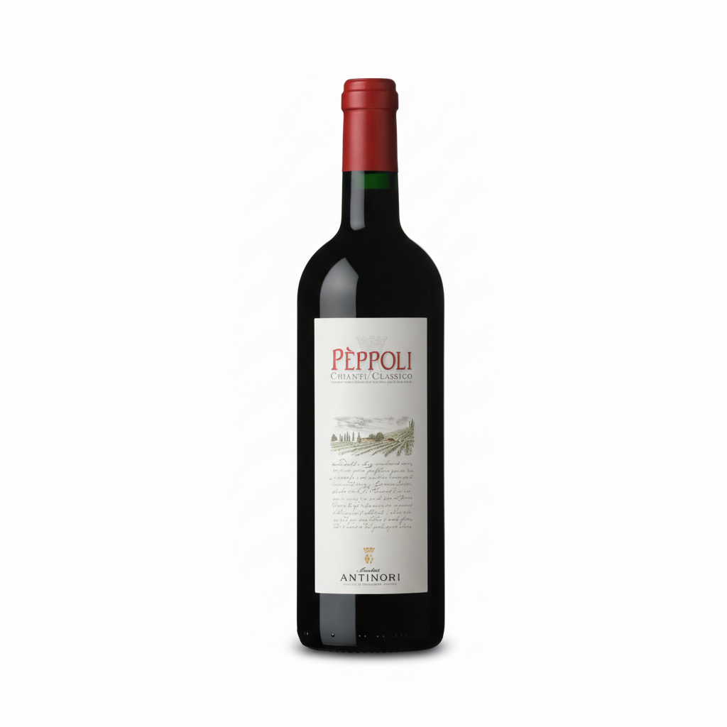 Antinori Chianti Classico Pèppoli DOCG - eine Flasche italienischer Rotwein