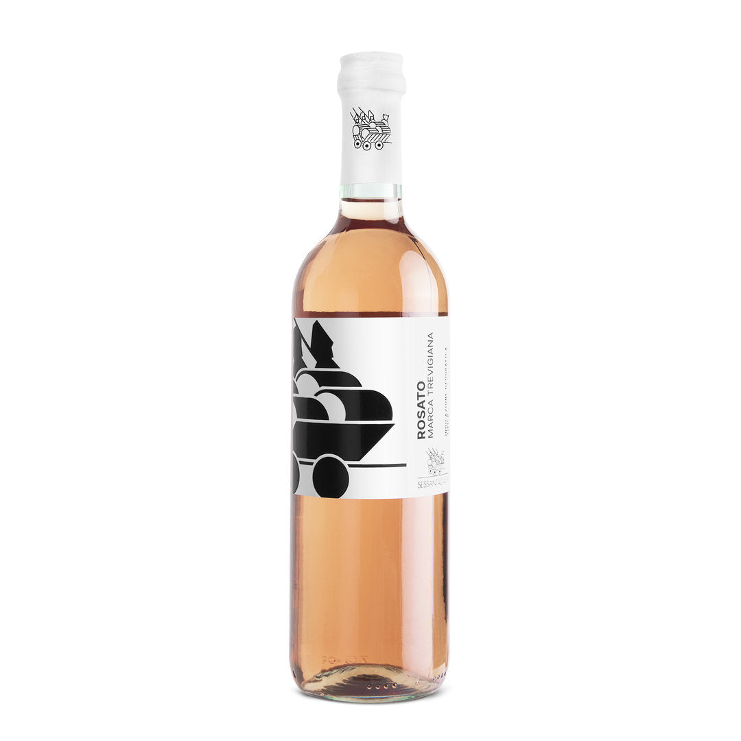 Sessantacampi Rosato Marca Trevigiana IGT 2024 - eine Flasche italienischer Rosewein