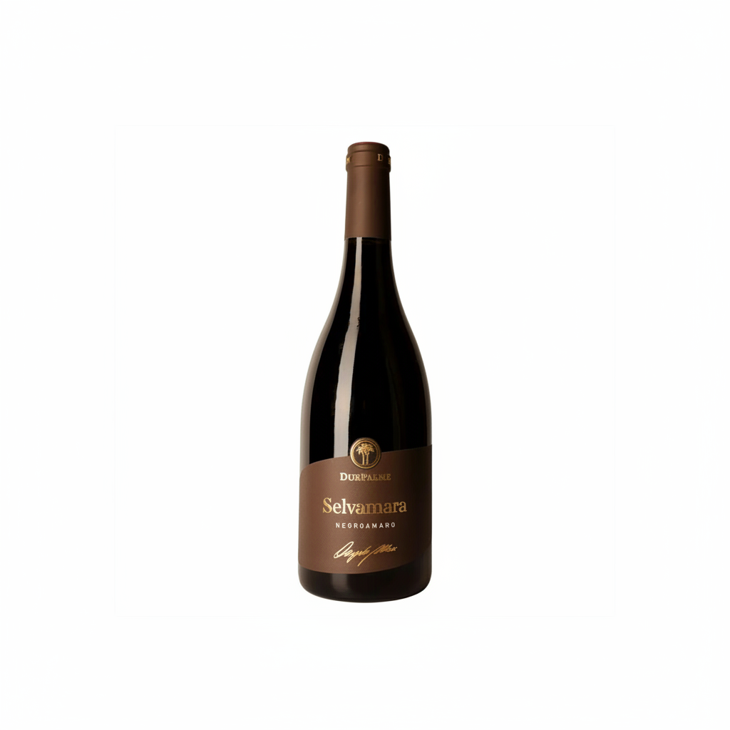 Due Palme Negroamaro Selvamara - eine Flasche italienischer Rotwein