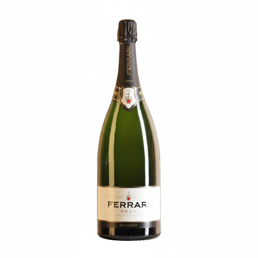 Ferrari Spumante Brut Magnum (1,5 L) - eine Flasche italienischer Weißwein