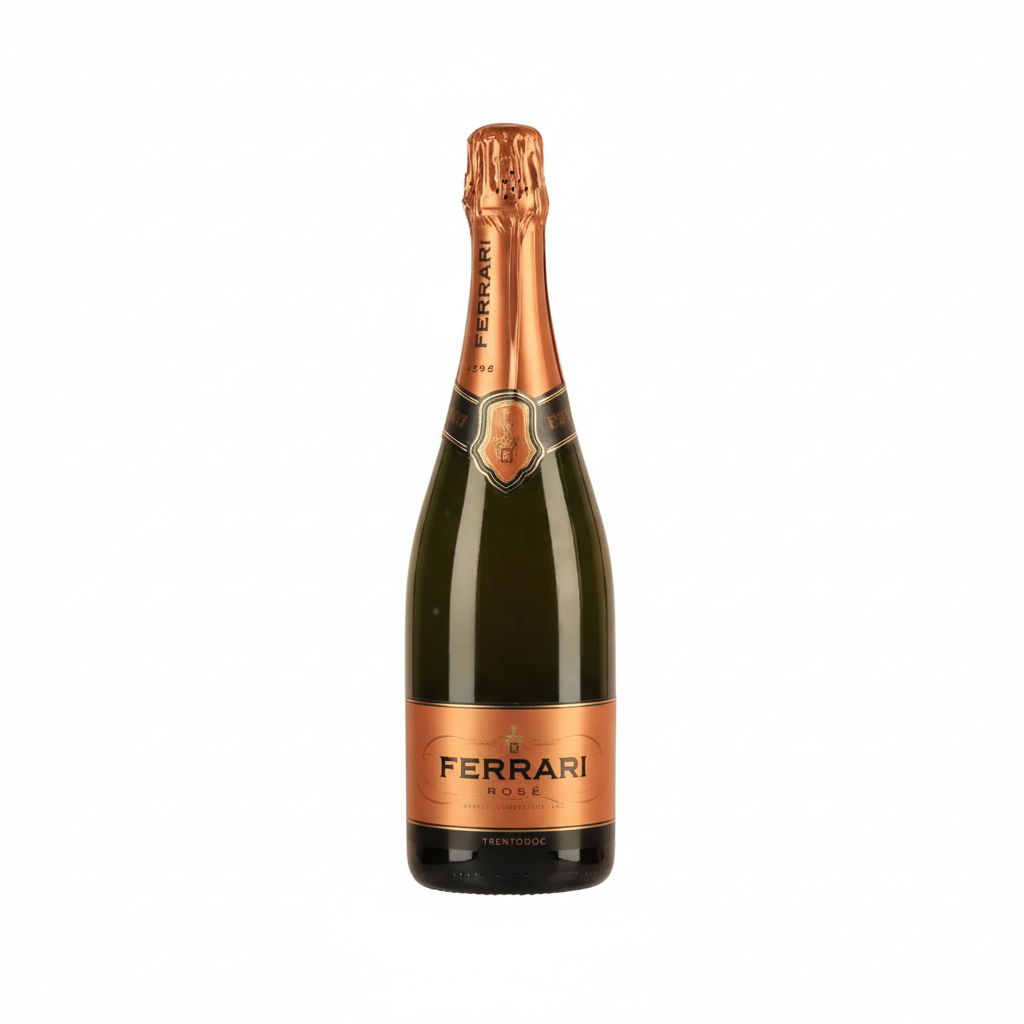 Ferrari Trento Rosé Spumante - eine Flasche italienischer Rosewein
