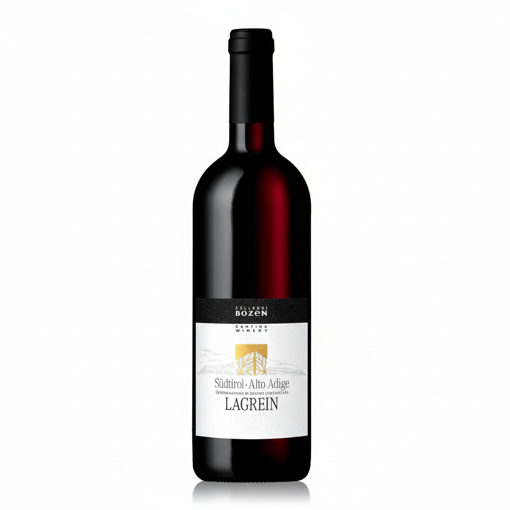 Kellerei Bozen Lagrein - eine Flasche italienischer Weißwein