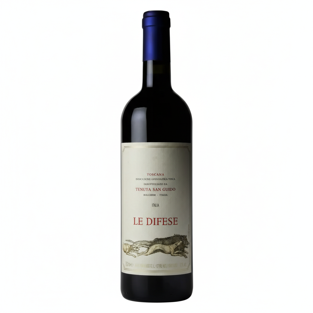 Tenuta San Guido Le Difese IGT - eine Flasche italienischer Rotwein