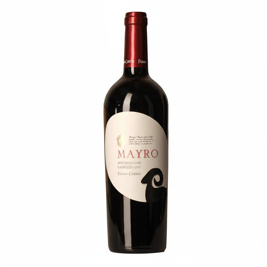 Fosso Corno Montepulciano Mayro - eine Flasche italienischer Rotwein