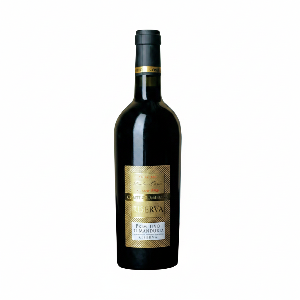 Primitivo di Man. Riserva 66 DOC 21 075 Ltr "C.di Campiano"