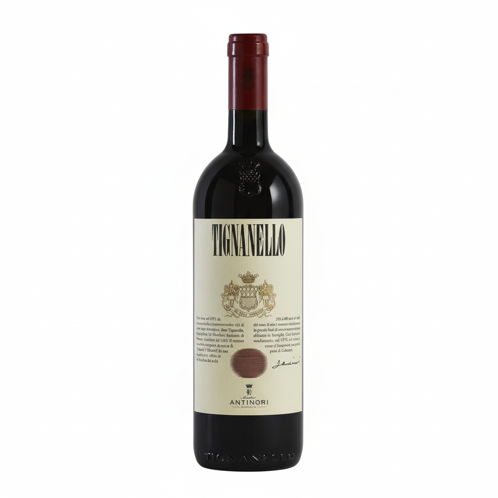 Antinori Tignanello IGT - eine Flasche italienischer Rotwein